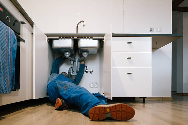 Professional Leak Detection technician working in Byron, MN